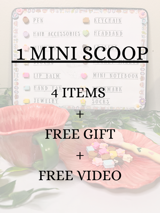 Mini Scoop 4 items + Free gift & Video